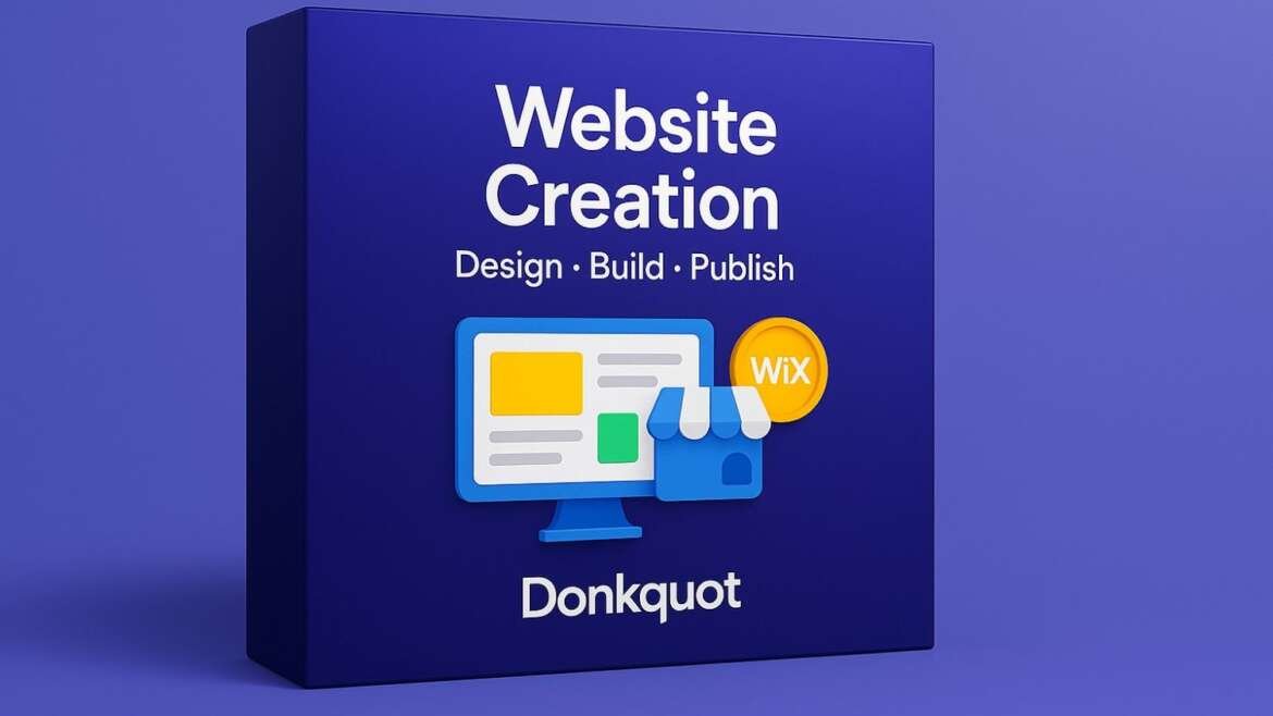 Website Creation With Wix